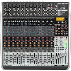 Front. Behringer - XENYX Premium 24-Input 4/2-Bus Mixer - Gray.
