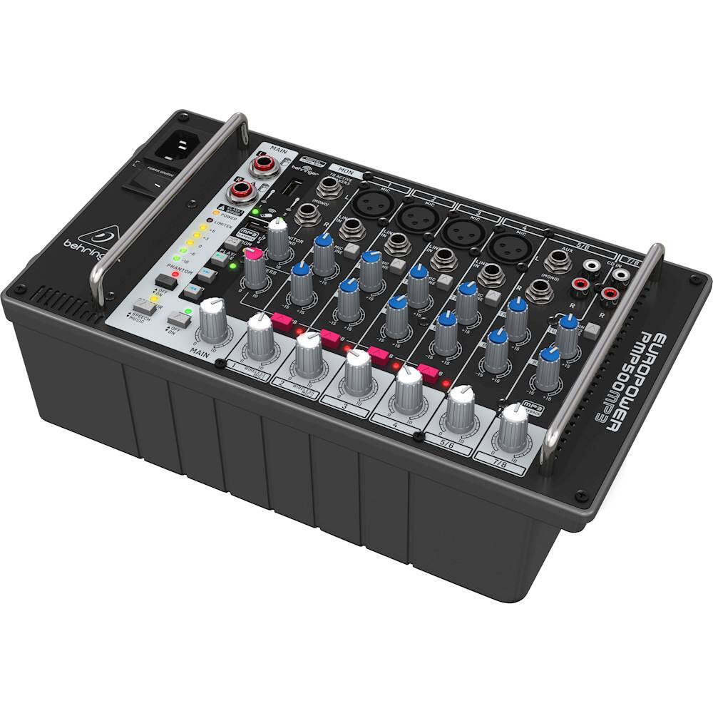 Alt View 11. Behringer - EUROPOWER 500-Watt 8-Channel Powered Mixer.
