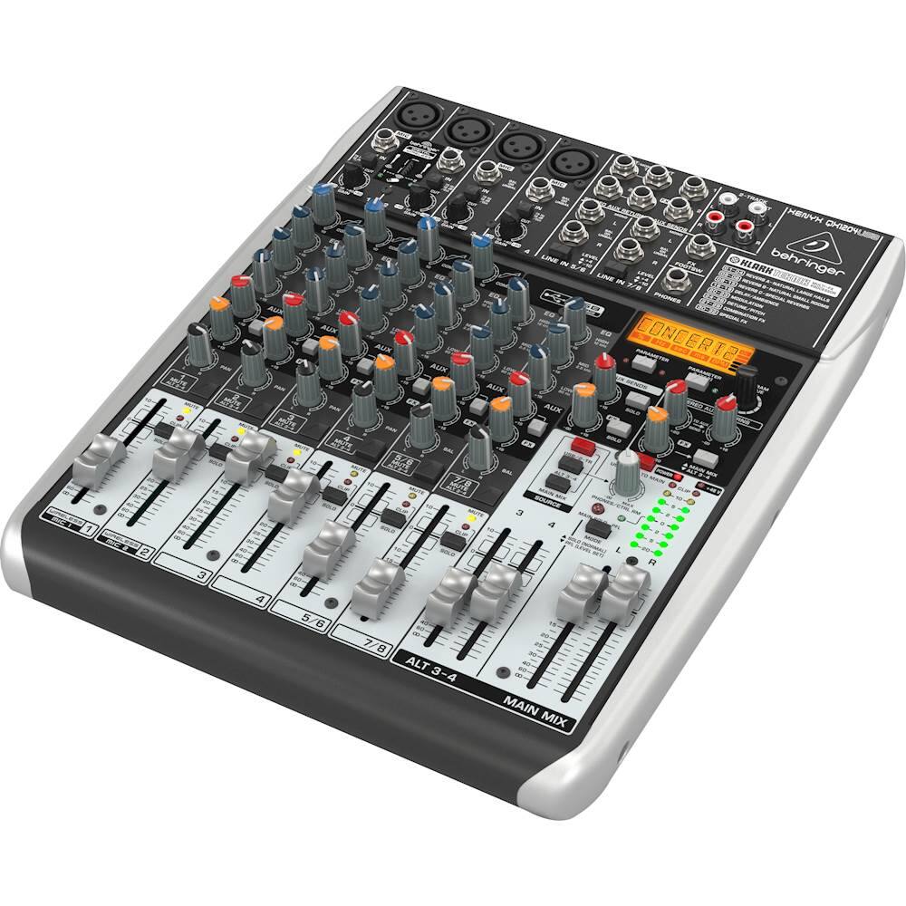 Best Buy Behringer XENYX Premium 12Input 2/2Bus Analog Mixer QX1204USB