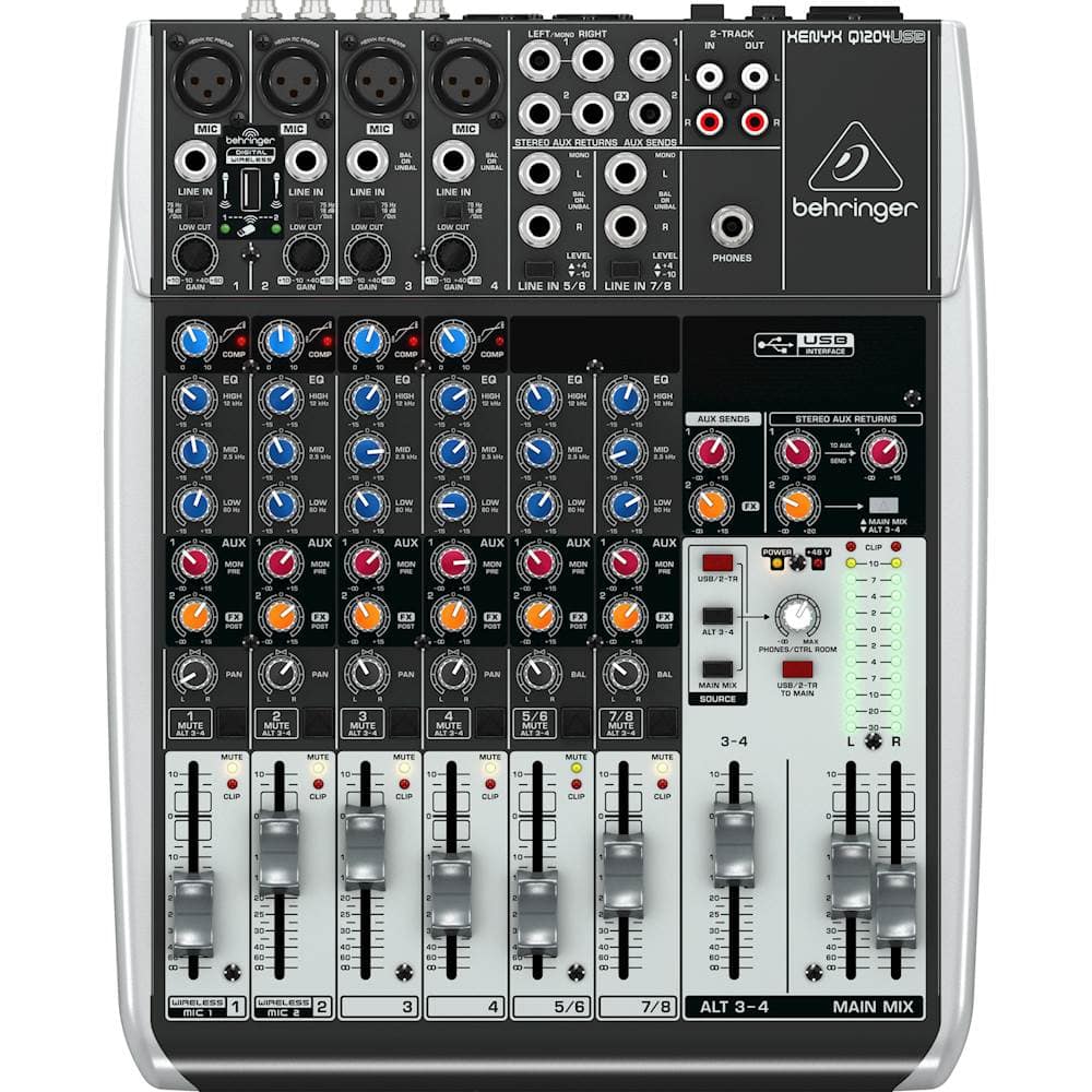 Behringer - XENYX Premium 12-Input 2/2-Bus Analog Mixer - Black price history on PriceWatchPro