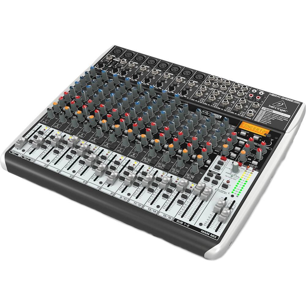 Best Buy: Behringer XENYX Premium 22-Input 2/2-Bus Analog Mixer QX2222USB