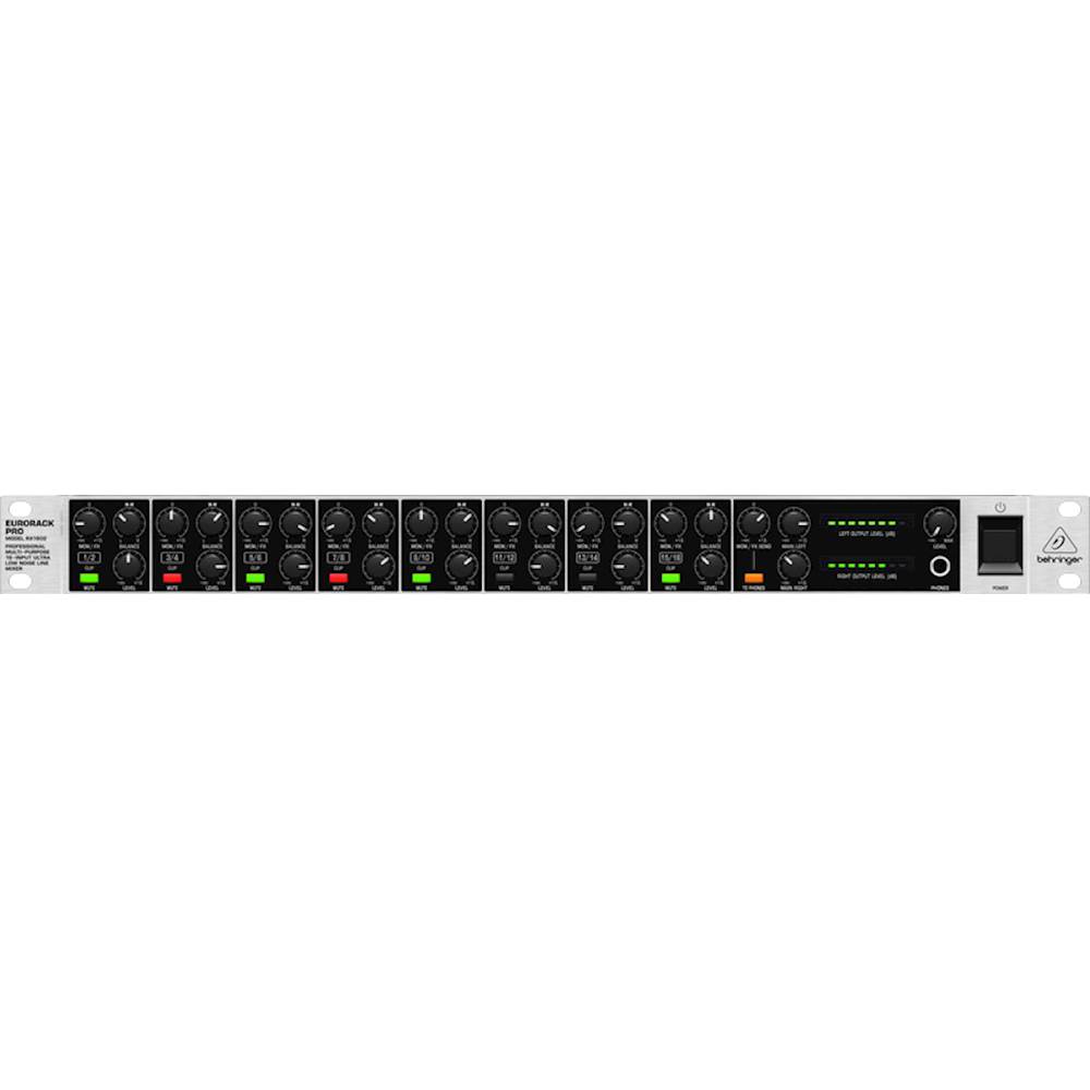 Behringer EURORACK Pro 16-Input Ultra-Low Noise Line  - Best Buy