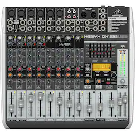 Behringer - XENYX Premium 16-Input 2/2-Bus Analog Mixer - Black