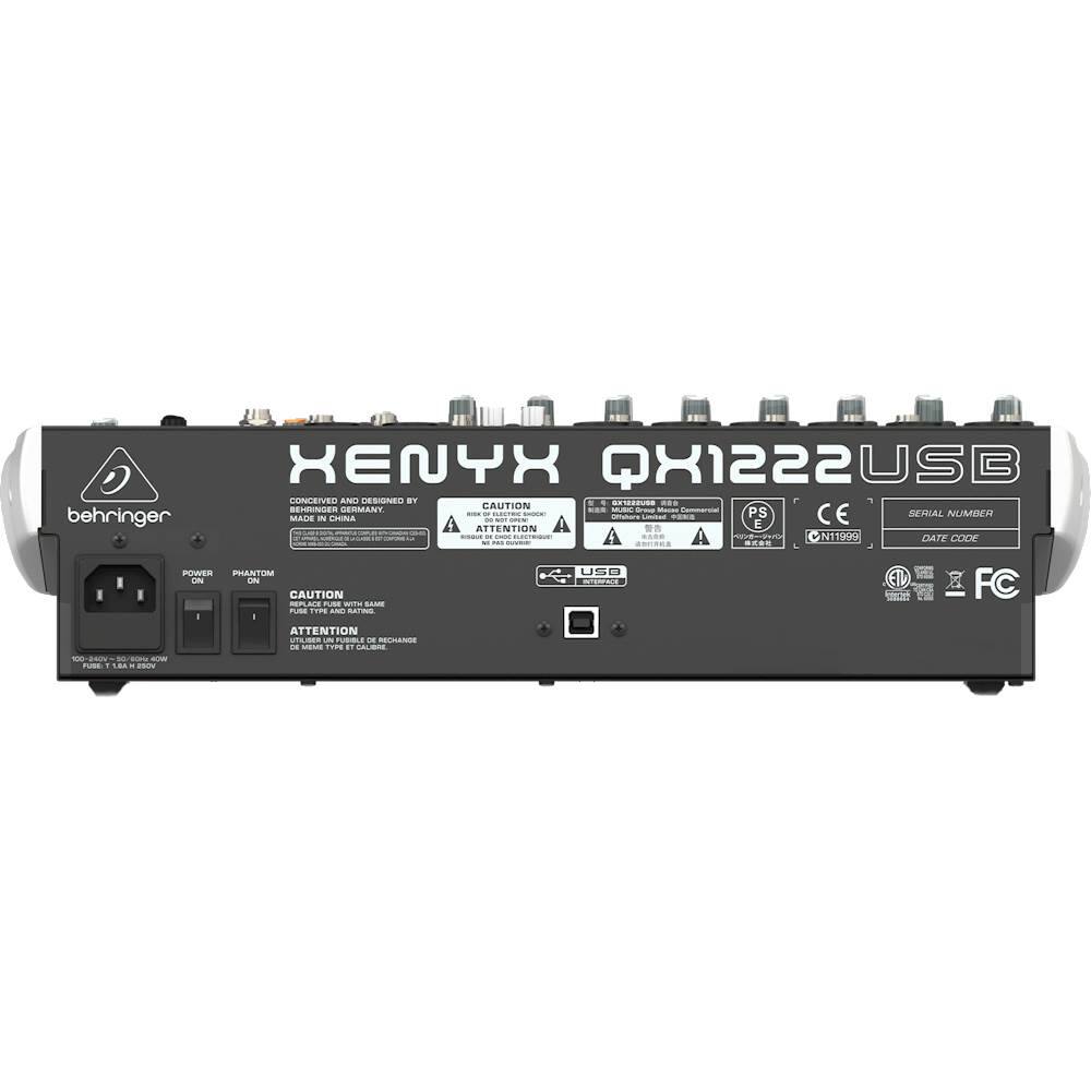 Alt View 11. Behringer - XENYX Premium 16-Input 2/2-Bus Analog Mixer - Black.