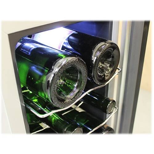 Best Buy Vinotemp Eco Series 18Bottle Wine Cooler Silver VT18ECO2Z01