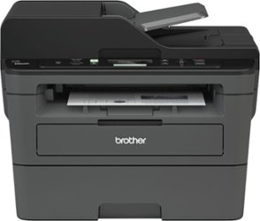 Brother - DCP-L2550DW Wireless Black-and-White All-In-One Refresh Subscription Eligible Laser Printer - Black - Front_Zoom