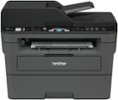 Brother - MFC-L2710DW Wireless Black-and-White All-in-One Laser Printer - Black
