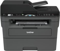 Brother - MFC-L2710DW Wireless Black-and-White All-in-One Laser Printer - Black - Front_Zoom