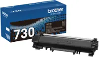 Front. Brother - TN730 Standard-Yield Toner Cartridge - Black.