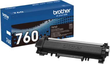 Brother - TN760 High-Yield Toner Cartridge - Black - Front_Zoom