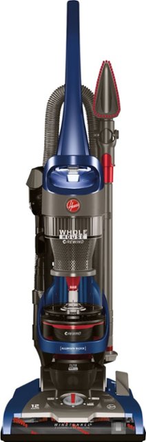 Front Zoom. Hoover - WindTunnel 2 Whole House Rewind Upright Vacuum - Blue.