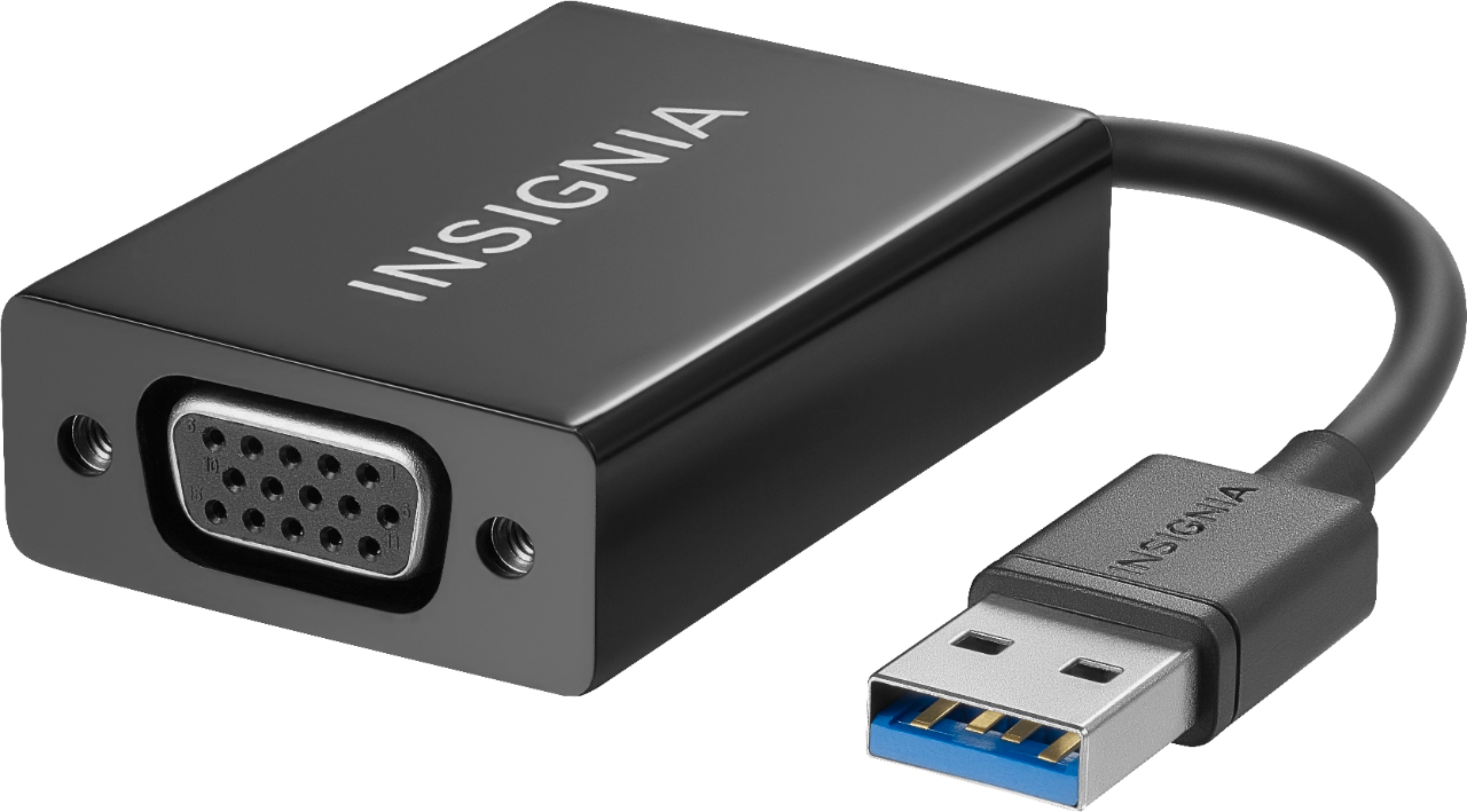 distrikt polet kompliceret Insignia™ USB to VGA Adapter Black NS-PUV308 - Best Buy