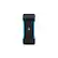 Angle. ECOXGEAR - Ecoslate Portable Bluetooth Speaker with Siri Voice Assistant - Electric blue.