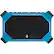 Front. ECOXGEAR - Ecoslate Portable Bluetooth Speaker with Siri Voice Assistant - Electric blue.