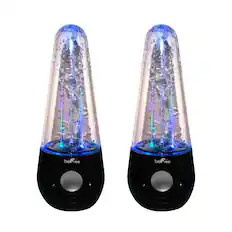 Front. beFree Sound - Powered Wireless Speakers (Pair) - Black.