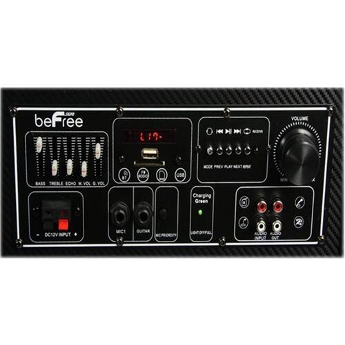 Alt View 11. beFree Sound - 10" 600W 2-Way PA Speaker - Black.