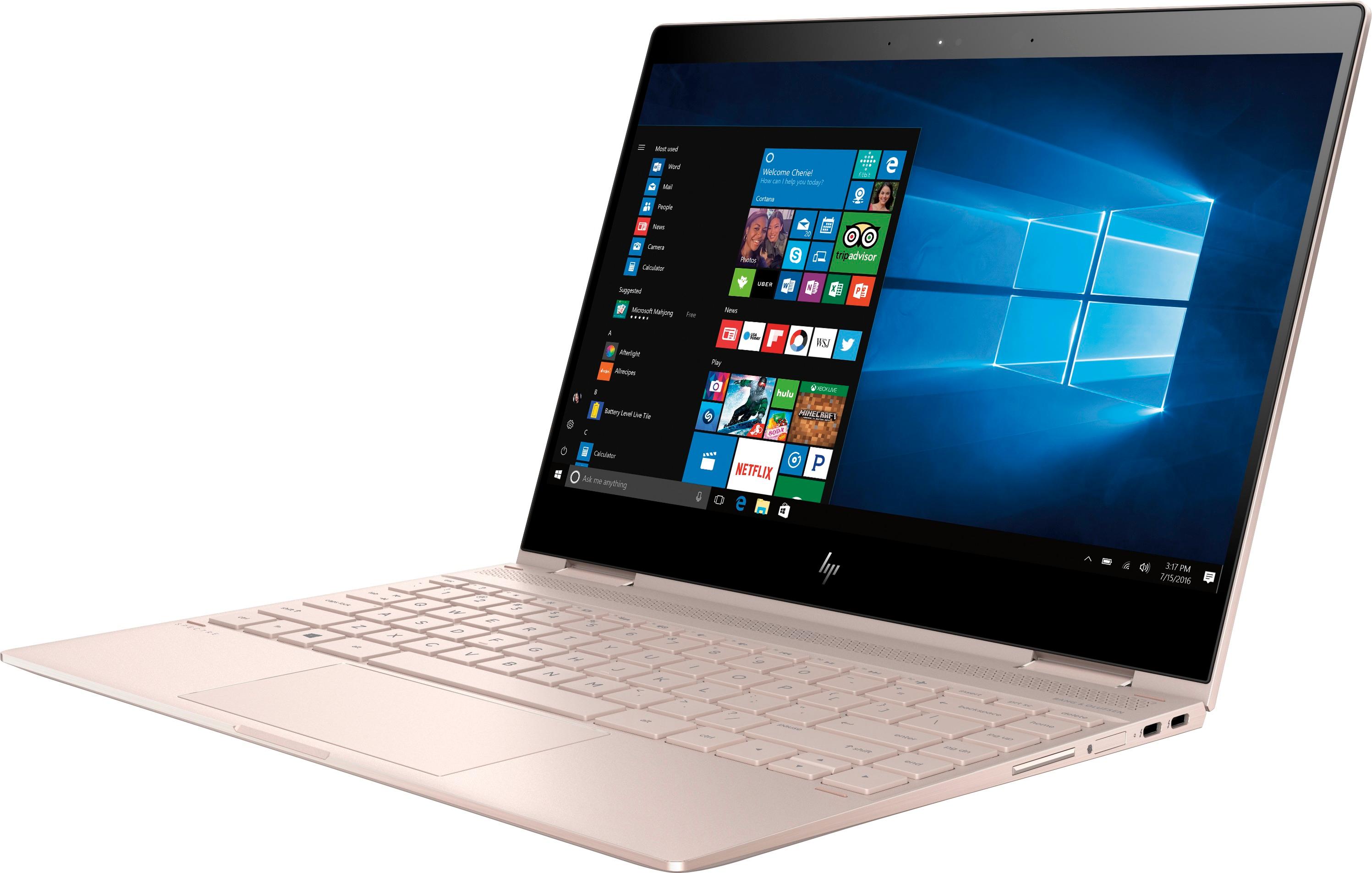 Best Buy: Spectre x 2 in .3" Touch Screen Laptop Intel Core i7 GB  Memory GB Solid State Drive HP finish in pale rose gold 2LVUA#ABA