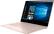 Left. HP - Spectre x360 2-in-1 13.3" Touch-Screen Laptop - Intel Core i7 - 16GB Memory - 360GB Solid State Drive - HP finish in pale rose gold.