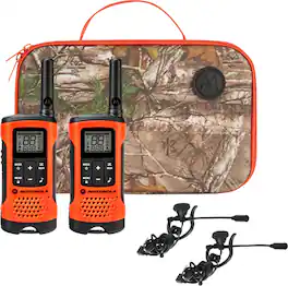 Motorola - Solutions TALKABOUT T265 Two Way Radio - 2 Pack - Blaze orange