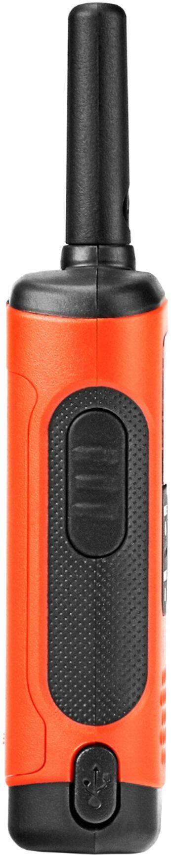 Alt View 13. Motorola - Talkabout 25-Mile, 22-Channel FRS/GMRS 2-Way Radios (Pair) - Blaze orange.