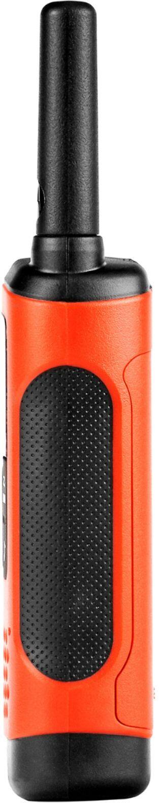Alt View 14. Motorola - Talkabout 25-Mile, 22-Channel FRS/GMRS 2-Way Radios (Pair) - Blaze orange.