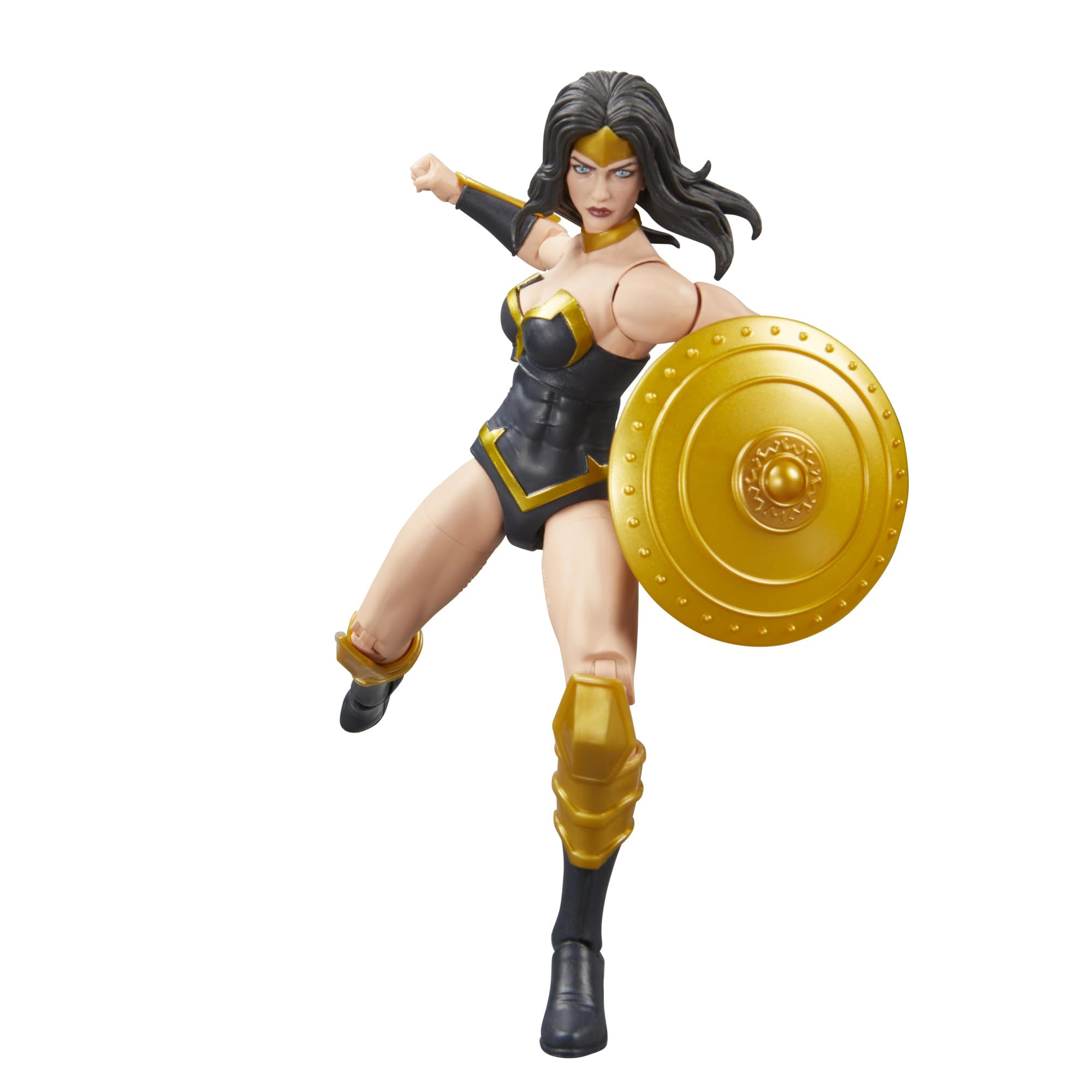 Back. Marvel - Marvel Legends Series Squadron Supreme Power Princess, Comics Collectible 6-Inch Action Figure.