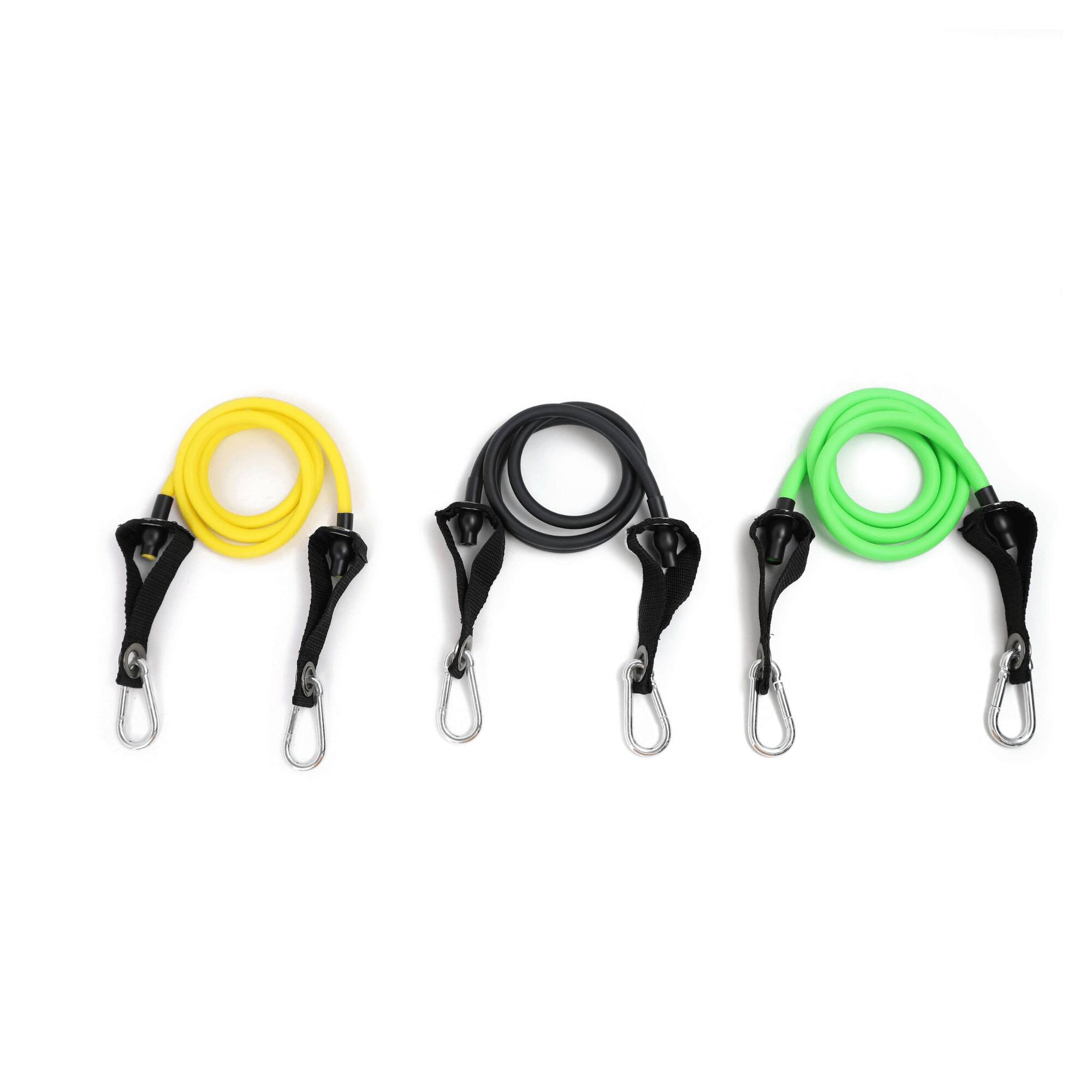 Alt View 2. Maji Sports - Full-Body Resistance Training Workout Tube Kit - Multicolor.