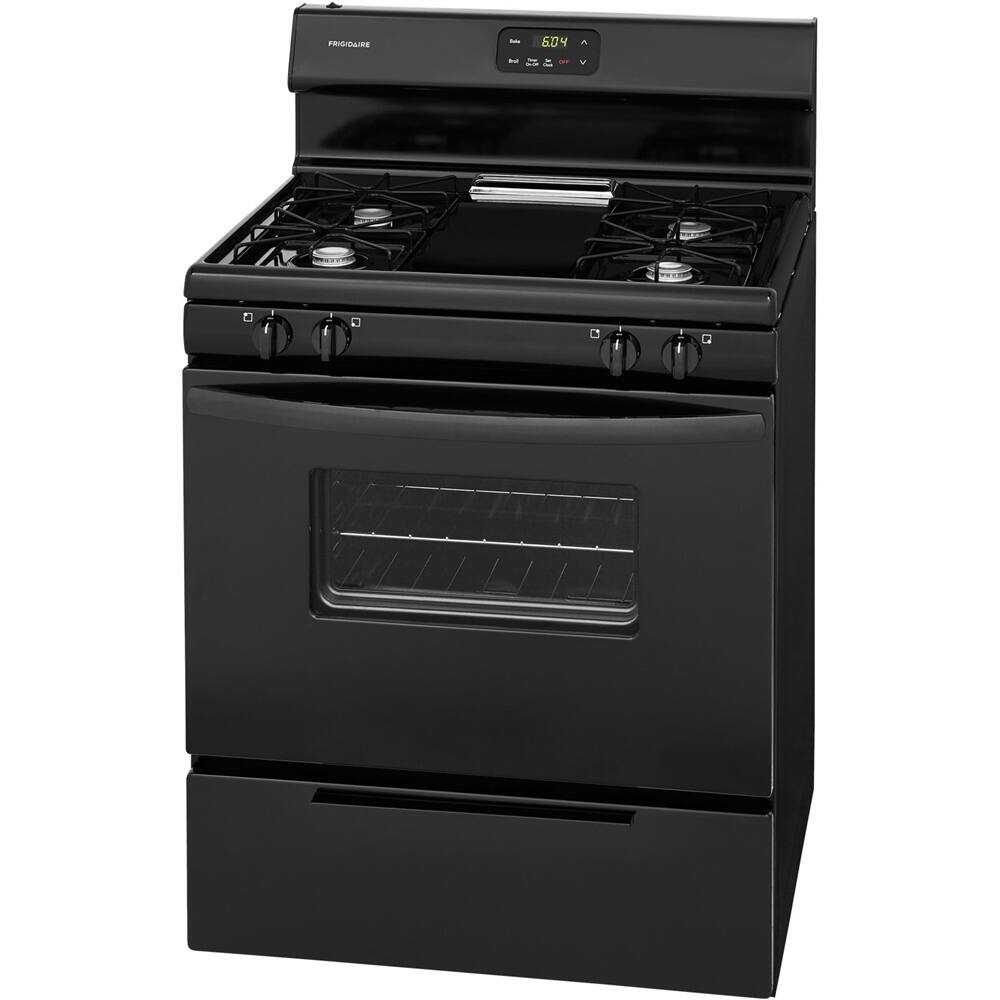 Best Buy Frigidaire 4.2 Cu. Ft. Freestanding Gas Range Black FFGF3012TB