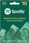 Front Zoom. Spotify - $10 Gift Card.