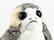 Alt View 13. Underground Toys - Star Wars Animatronic Porg - White/Gold.