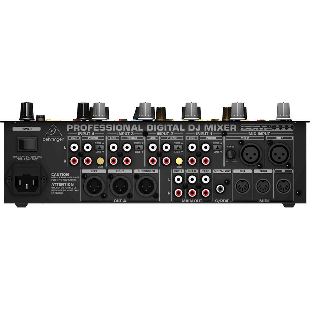 Best Buy Behringer 5Channel DJ Mixer SRSDDM4000