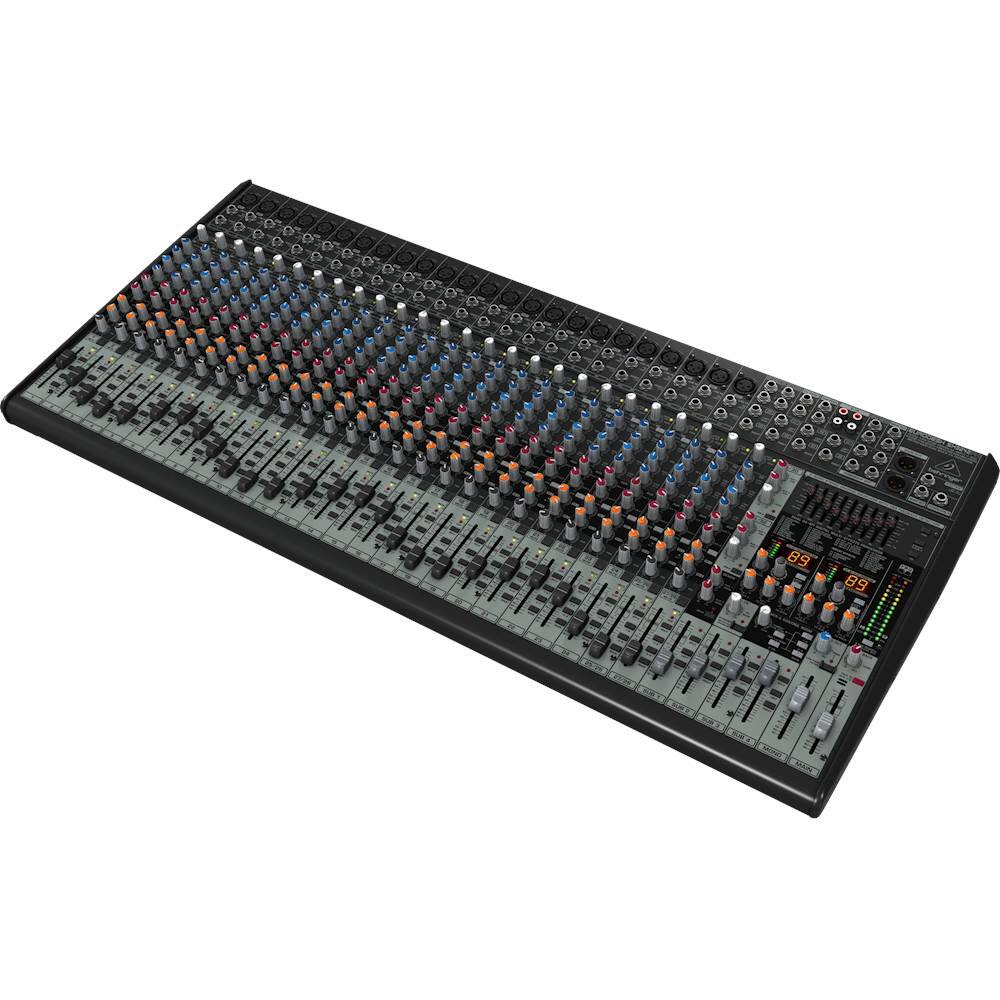 Left. Behringer - EURODESK 32-Input 4-Bus Studio/Live Mixer - Black.
