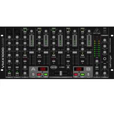 Front. Behringer - Professional 7-Channel DJ Mixer - Black.
