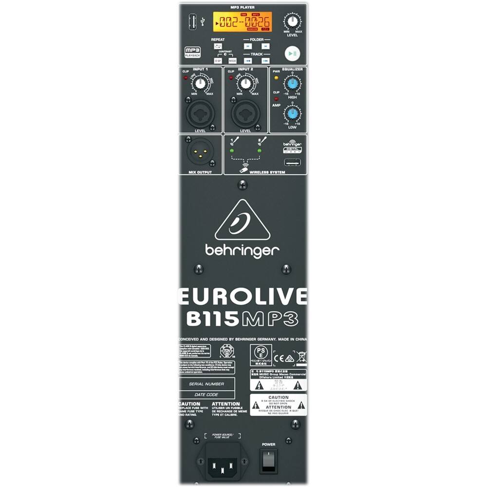 Alt View 14. Behringer - EUROLIVE 15" 700W 2-Way PA Speaker - Black.
