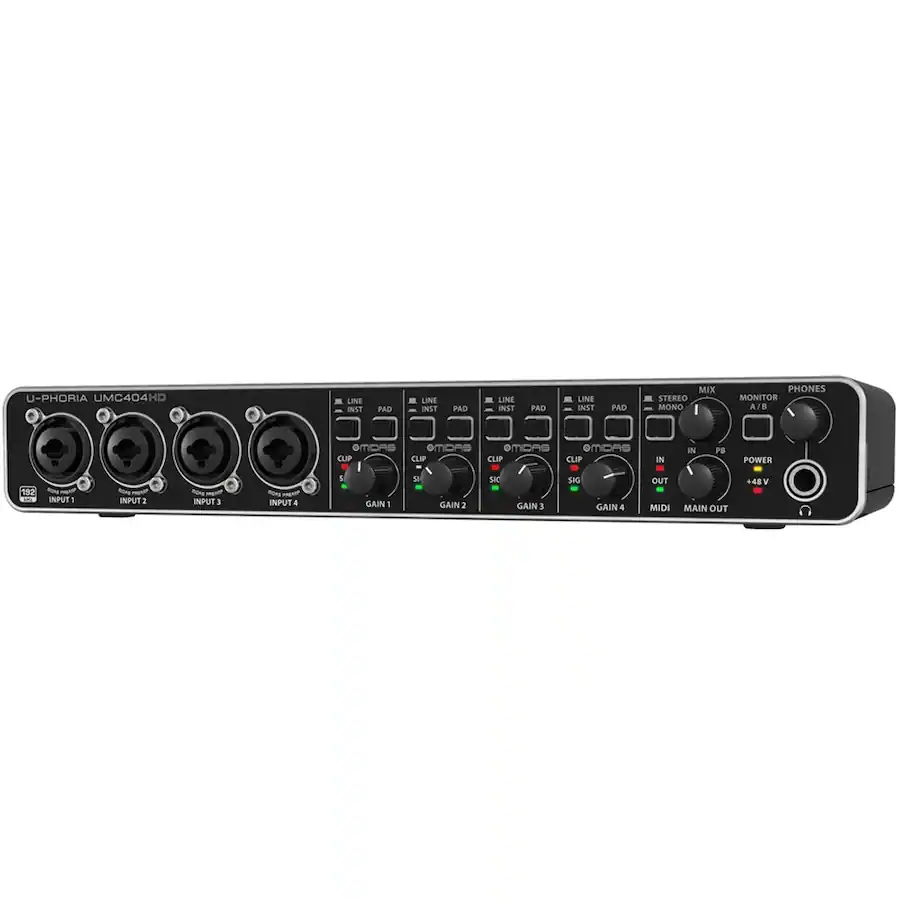 Behringer U PHORIA USB Audio Interface Black COMUMC404HD - Best Buy