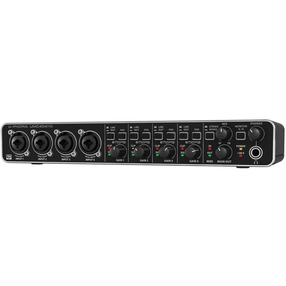 Alt View 11. Behringer - U-PHORIA USB Audio Interface - Black.