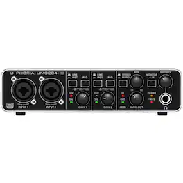 Behringer - U-PHORIA USB Audio Interface - Black