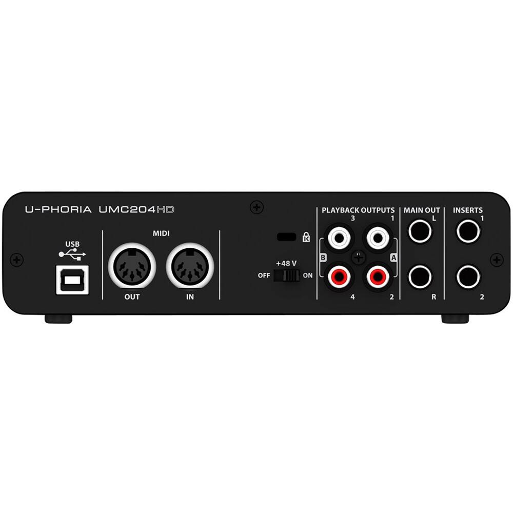 Alt View 12. Behringer - U-PHORIA USB Audio Interface - Black.
