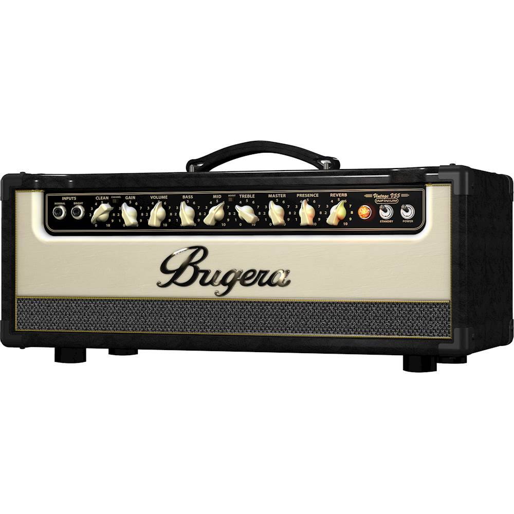 Left. Bugera - Vintage V55HD INFINIUM 55W 2.0-Ch. Guitar Tube Amplifier.
