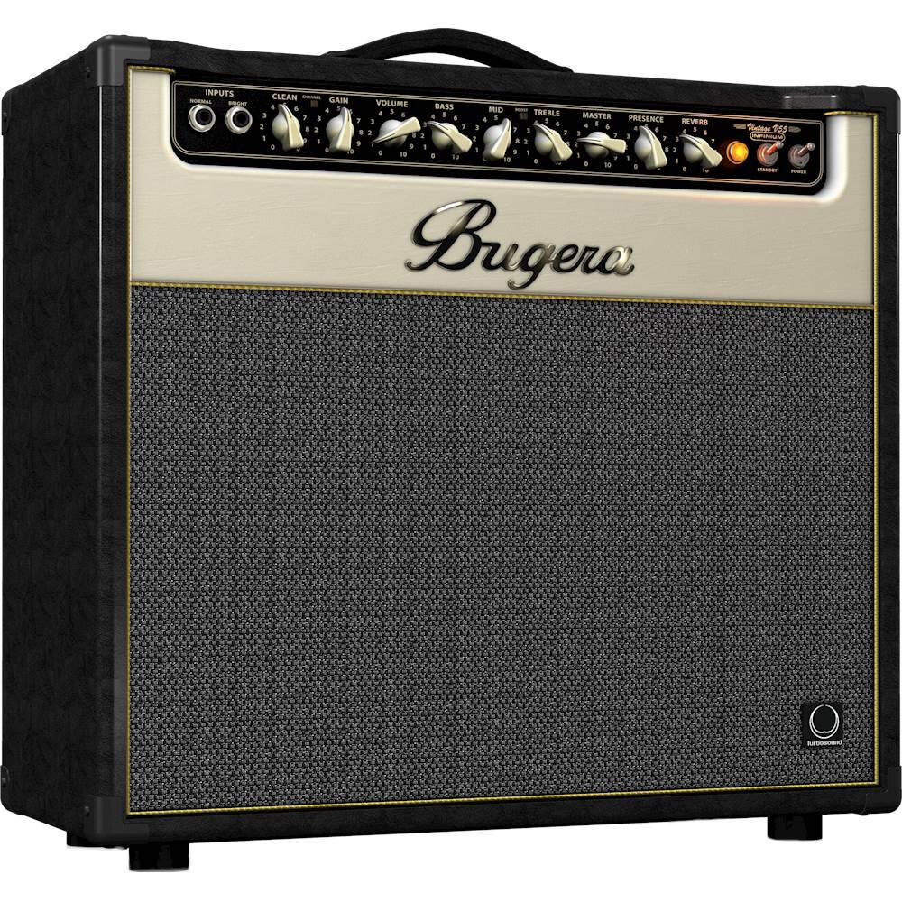 Angle. Bugera - Vintage V55 Infinium 55W 2.0-Ch. Guitar Tube Combo Amplifier.