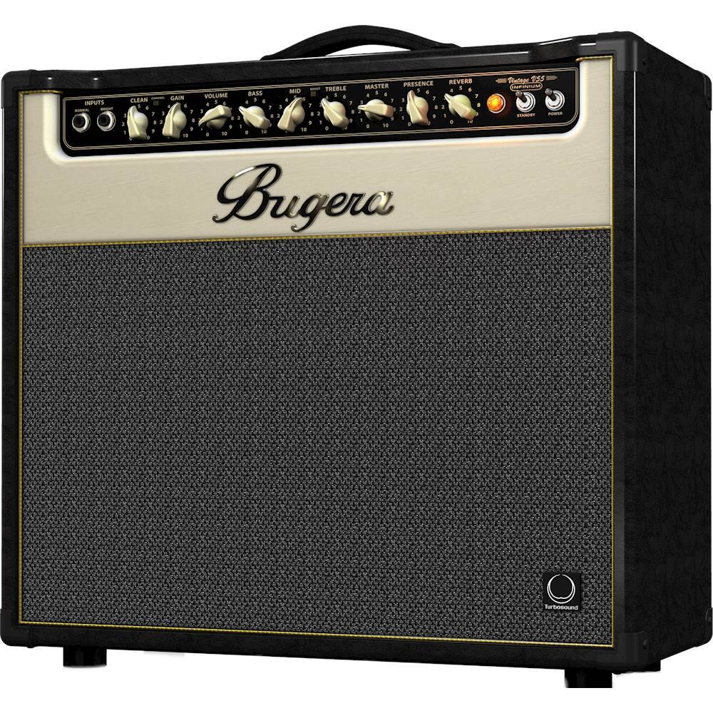 Left. Bugera - Vintage V55 Infinium 55W 2.0-Ch. Guitar Tube Combo Amplifier.