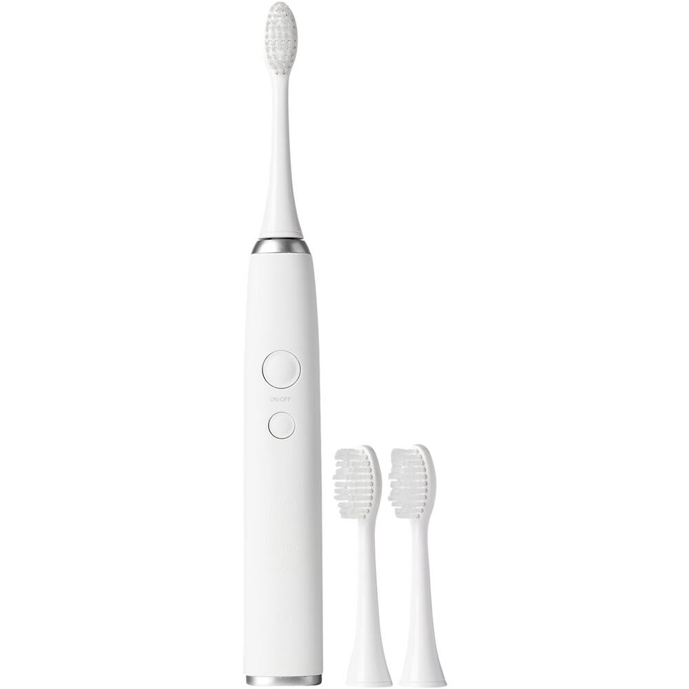 Angle. Dazzlepro - Rechargeable Toothbrush - Silver.