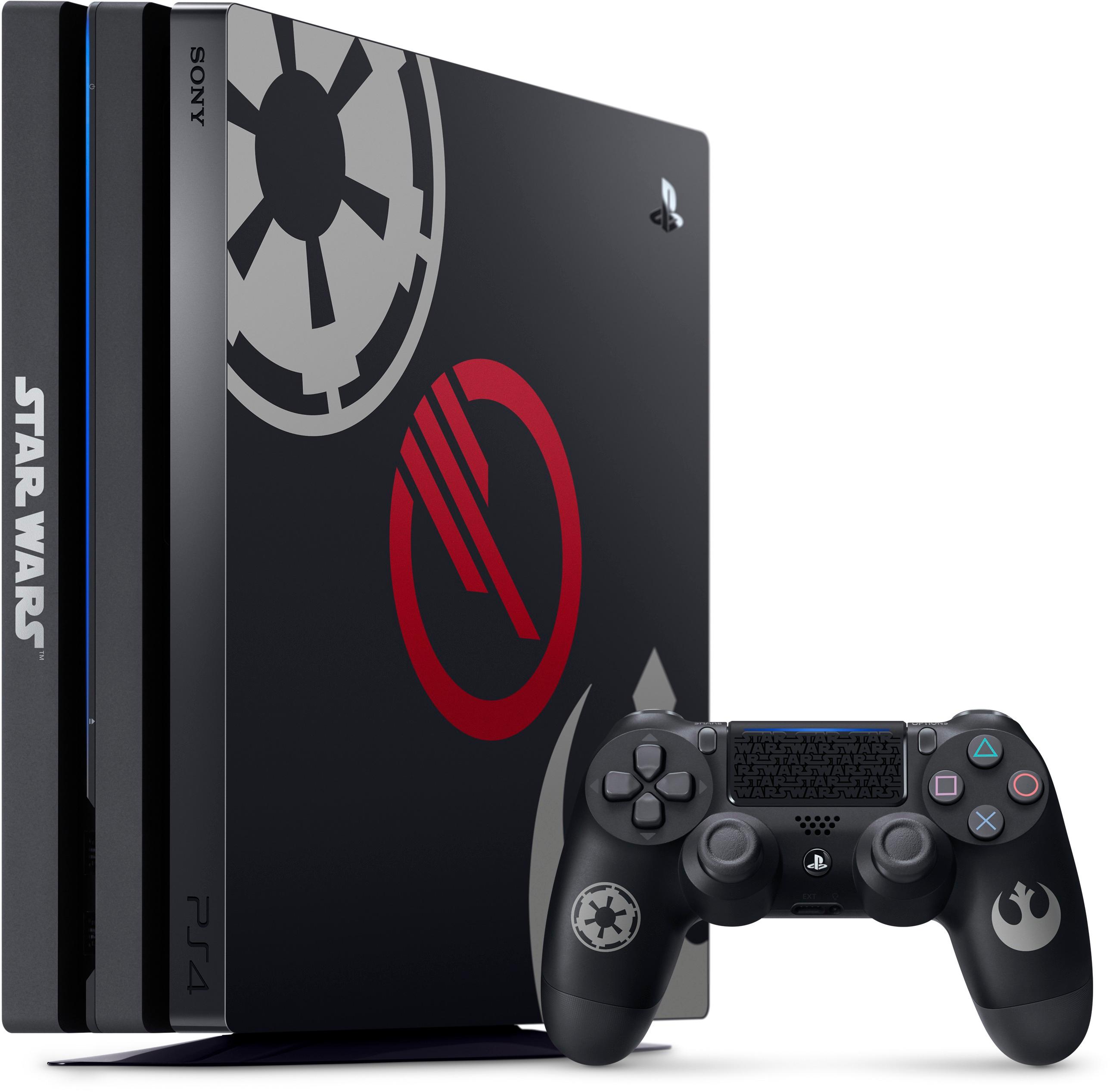 Best Buy: Sony PlayStation 4 Pro 1TB Limited Edition Star Wars Battlefront  II Console Bundle Jet Black 3002421