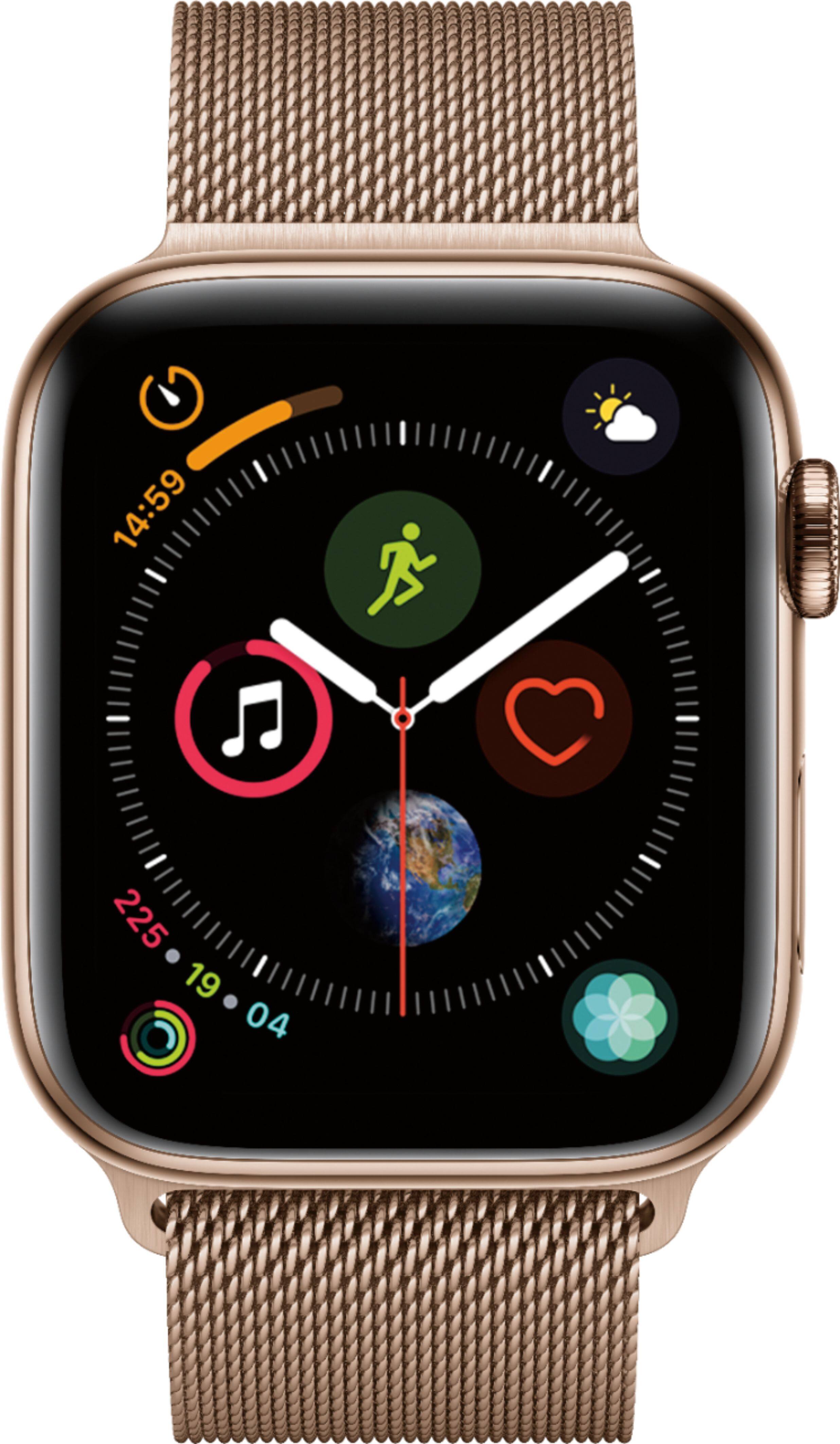 apple watch series 4 gold milanese