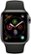 Alt View Zoom 11. Apple Watch Series 4 (GPS + Cellular) 40mm Space Black Stainless Steel Case with Black Sport Band - Space Black Stainless Steel.