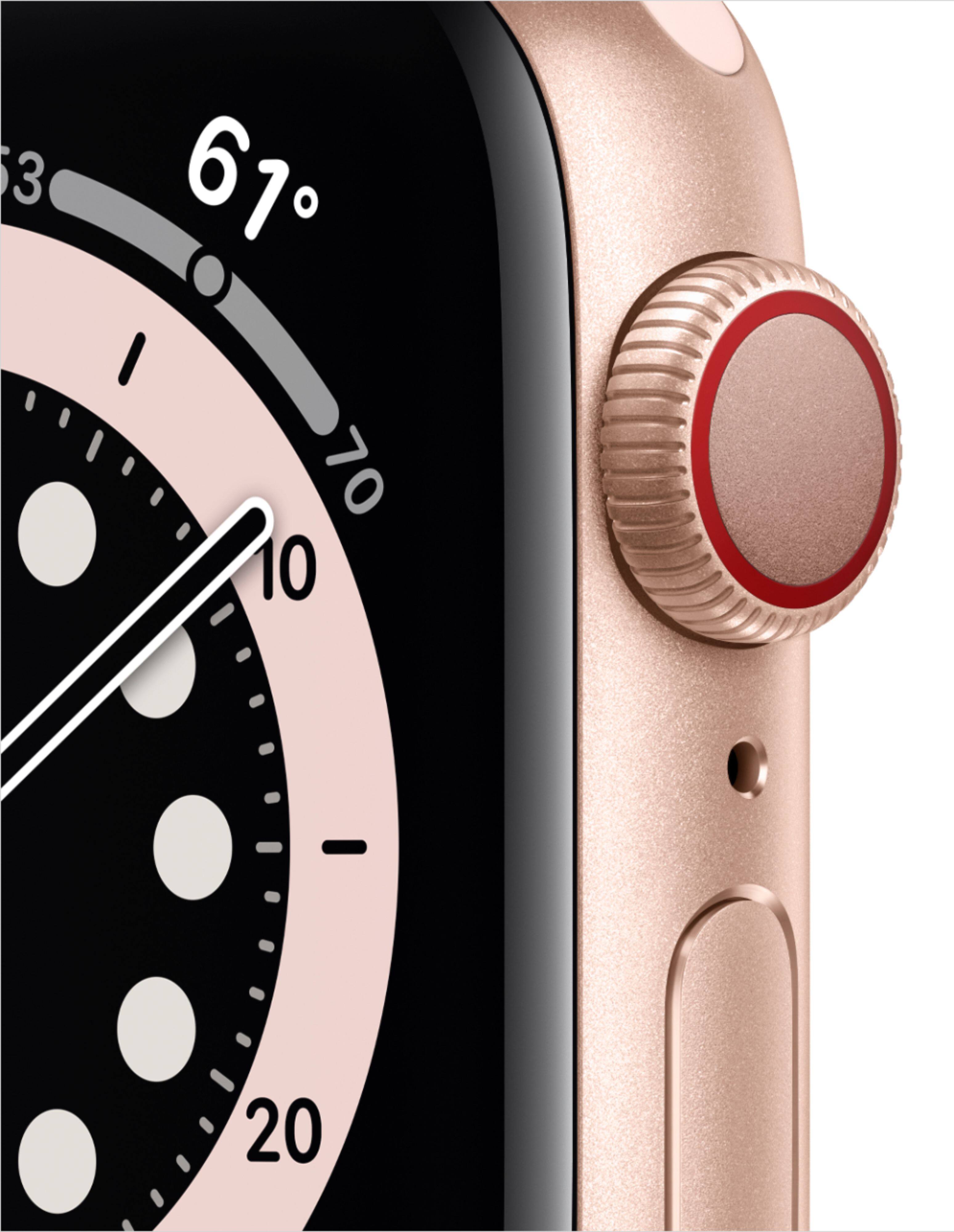 apple watch series 6 cellular rose gold