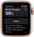 Alt View Zoom 12. Apple Watch Series 6 (GPS + Cellular) 40mm Gold Aluminum Case with Pink Sand Sport Band - Gold.