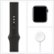 Alt View Zoom 15. Apple Watch Series 6 (GPS + Cellular) 40mm Space Gray Aluminum Case with Black Sport Band - Space Gray.