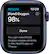 Alt View 12. Apple - Apple Watch Series 6 (GPS + Cellular) 40mm Blue Aluminum Case with Deep Navy Sport Band - Blue.