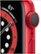 Alt View Zoom 11. Apple Watch Series 6 (GPS + Cellular) 40mm Aluminum Case with Red Sport Band - (PRODUCT)RED.